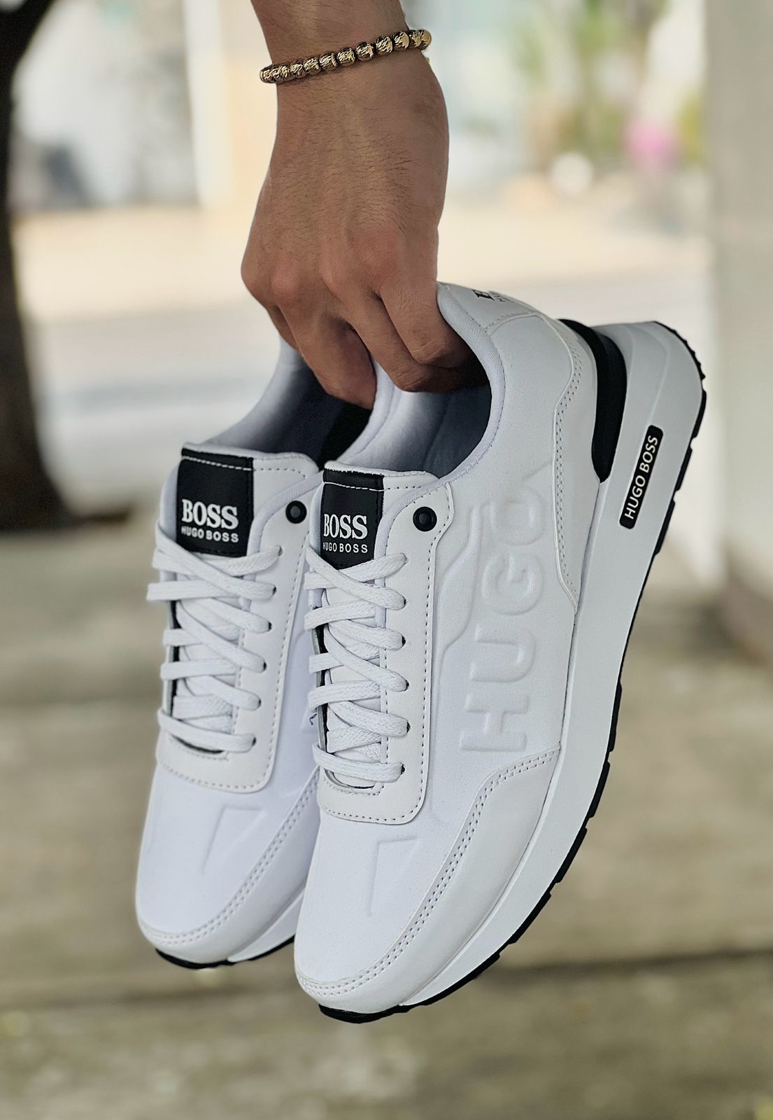 Hugo Boss Caballero: Tenis de Lujo para un Estilo Sofisticado