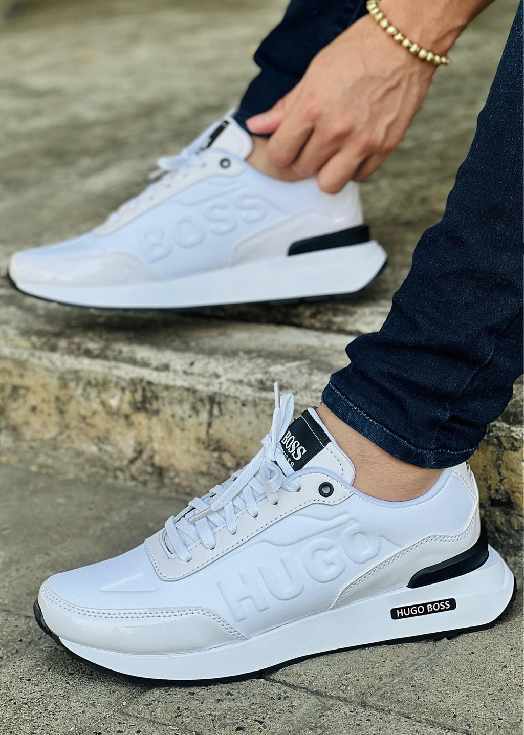 Hugo Boss Caballero: Tenis de Lujo para un Estilo Sofisticado