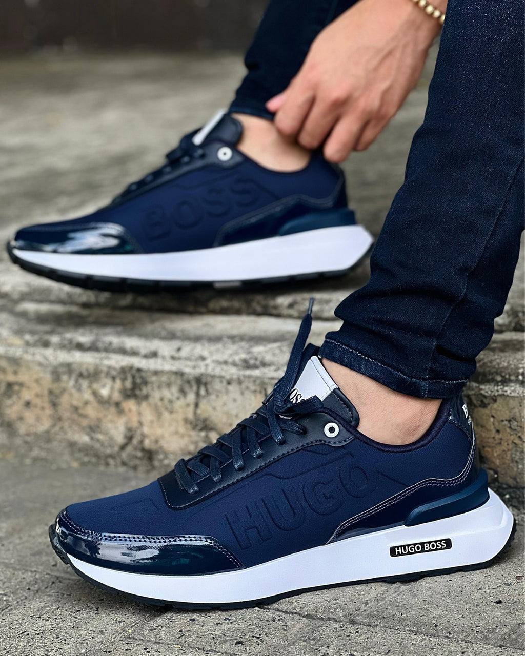 Hugo Boss Caballero: Tenis de Lujo para un Estilo Sofisticado