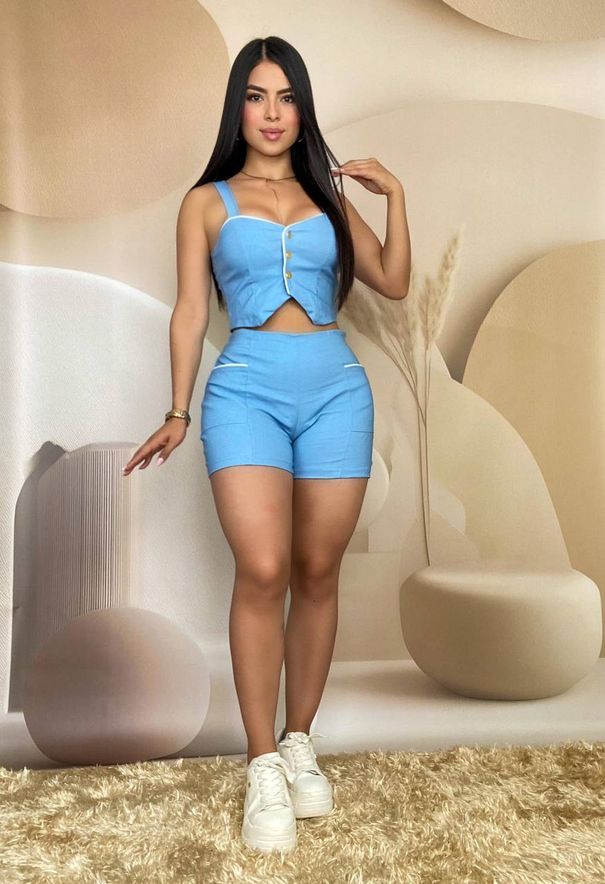 🌸 Conjunto Blusa y Short para Mujer – Comodidad, Estilo y Frescura en Colombia