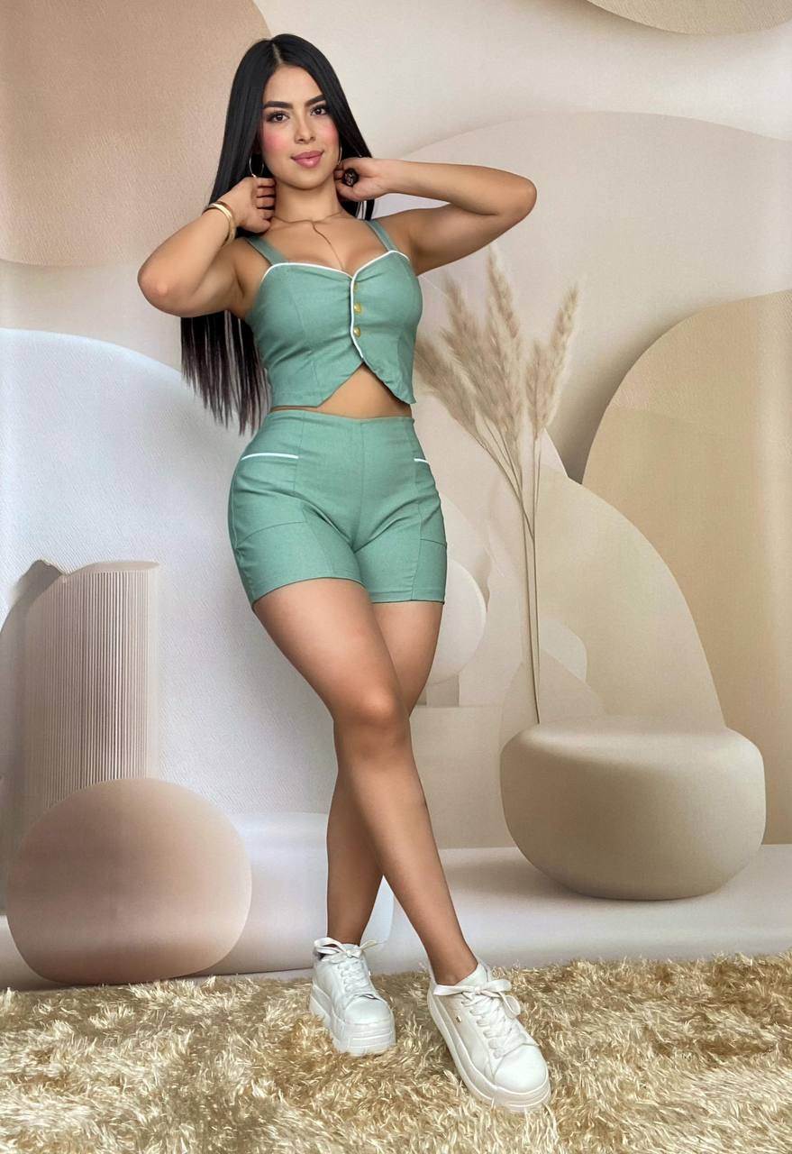 🌸 Conjunto Blusa y Short para Mujer – Comodidad, Estilo y Frescura en Colombia