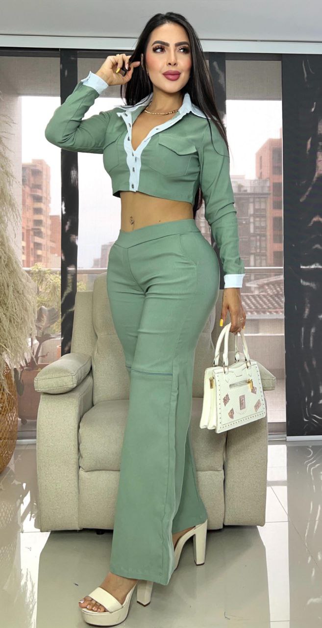 💼 Conjunto Pantalón y Chaqueta para Mujer – Elegancia, Comodidad y Estilo en Colombia